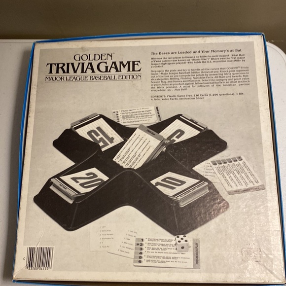 Vintage Golden Trivia Game MLB Edition - Picture 6 of 6